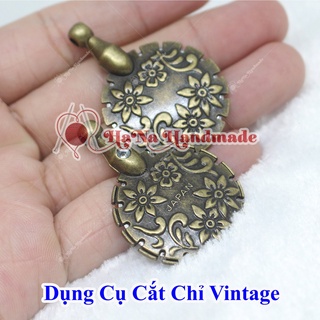 Đồ cắt chỉ vintage đồng cổ