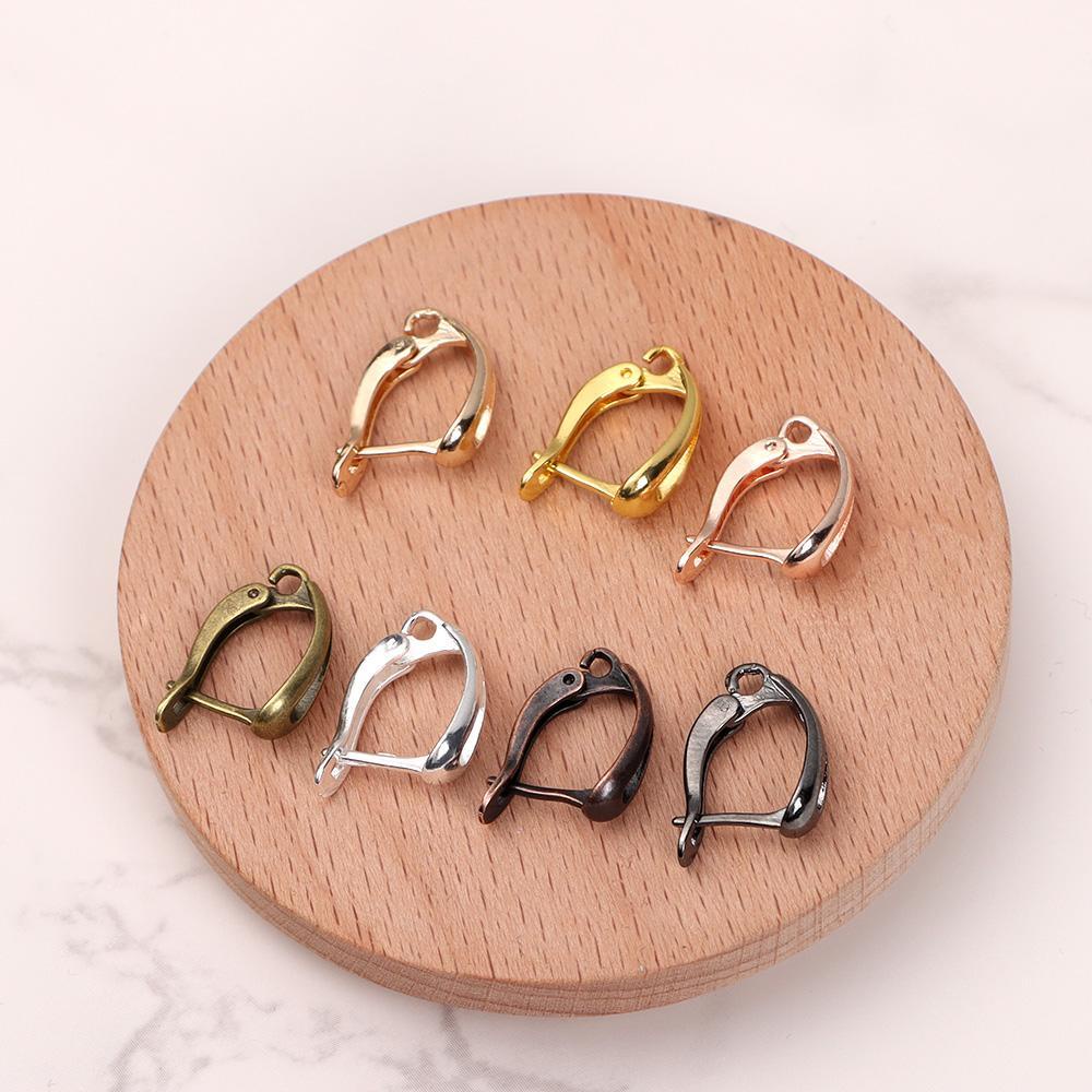 Set 6 Móc Khuyên Tai Kiểu Pháp 18x11mm Chuyên Dụng