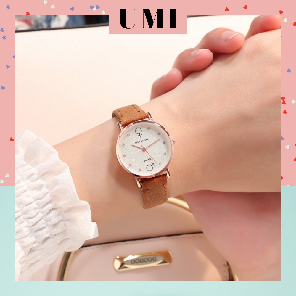 Đồng Hồ Nữ Dây Da Đẹp Thời Trang Phong Cách UMI Gaiety GSL69-10 | BigBuy360 - bigbuy360.vn