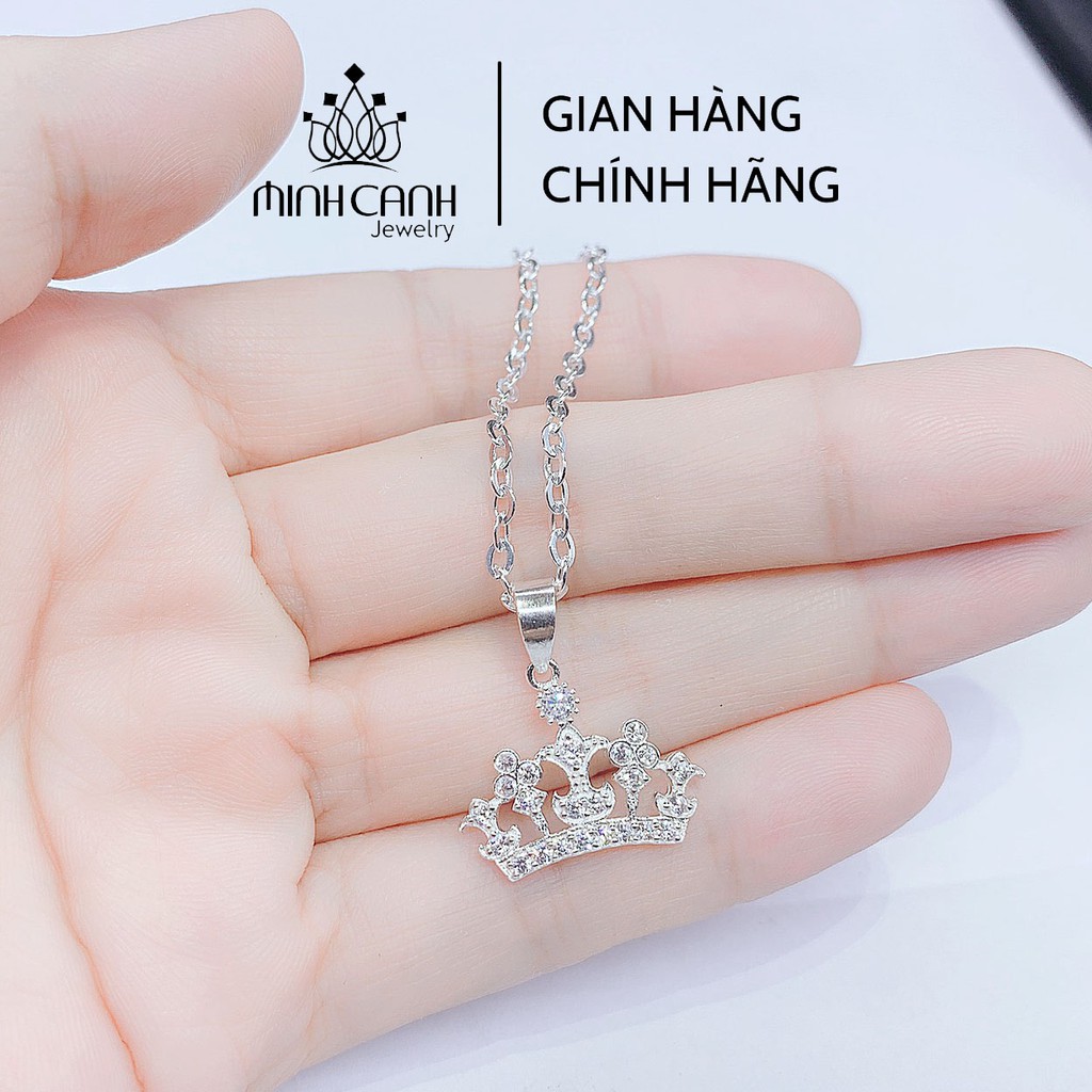 Dây Chuyền Bạc Vương Miện Công Chúa - Minh Canh Jewelry