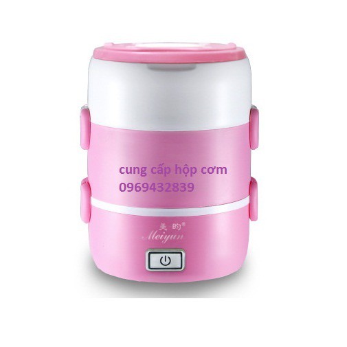 Hộp cơm hâm nóng cắm điện đa năng 3 tầng Inox Meiyun | BigBuy360 - bigbuy360.vn