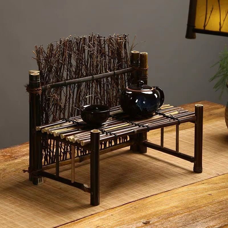 Hàng Rào Tre mini Phong Cách Nhật Bản Dùng Để Trang Trí Tách Trà