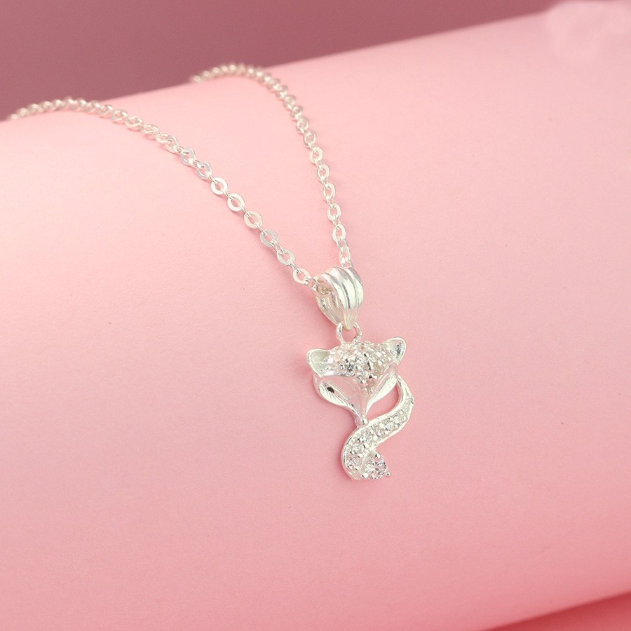 Dây Chuyền Bạc Hồ Ly May Mắn- Trang Sức TNC JEWELLERY
