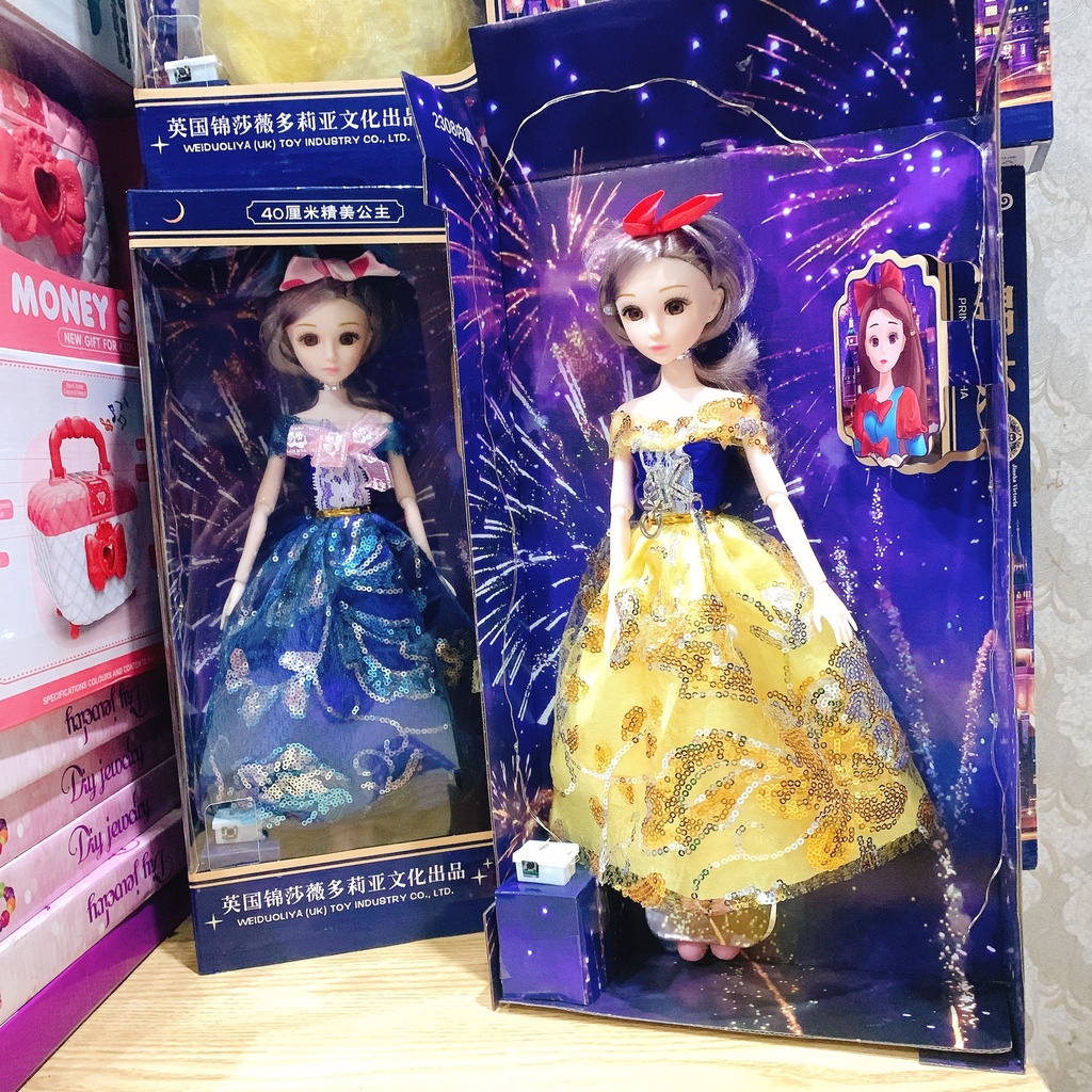 Búp bê cỡ đại kèm phụ kiện phát sáng, búp bê Elsa
