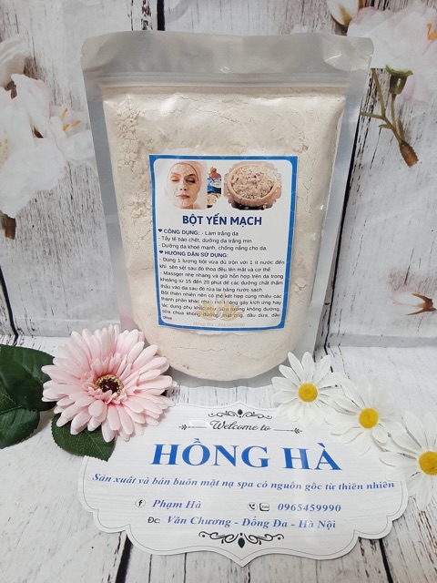 1kg Bột yến mạch đắp mặt tắm trắng handmade