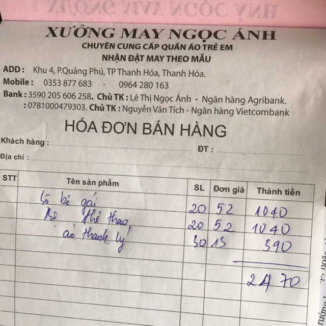 Combo khách hong nguyen xste