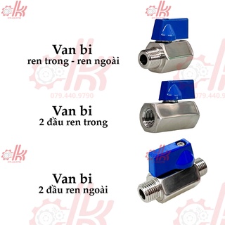 Van bi mini inox 304