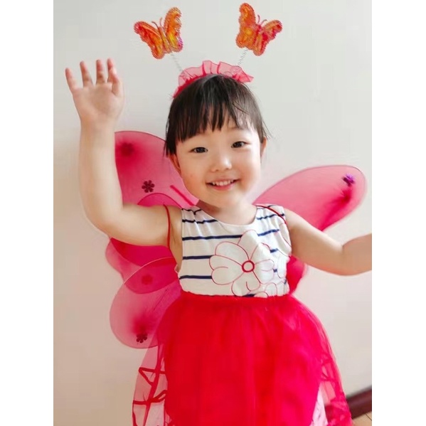 Bộ trang phục trung thu có đèn cho bé gái