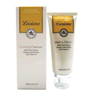 Sữa Rửa Mặt Trắng Da Nhau Thai Cừu Lariena Glowing Cleanser 100g ( 100% Austraylia)