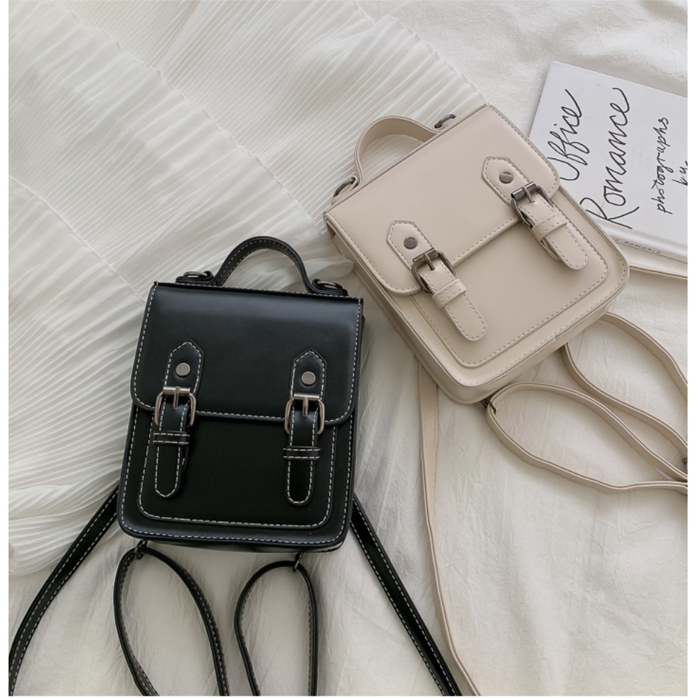 Balo kiêm túi xách, chất liệu da pu cao cấp, thiết kế độc đáo, mới lạ, và rất phong cách _ TU210