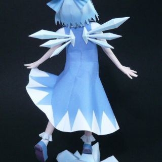 Mô hình giấy anime Touhou Project : Cirno