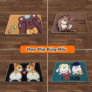 [ FREESHIP ] THẢM LAU CHÂN - THẢM CHÙI CHÂN 3D SIÊU THẤM