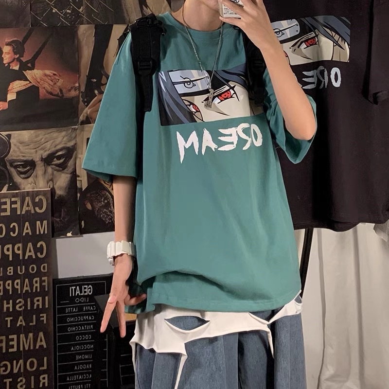 [ Rẻ vô địch ] Áo thun cotton tay lỡ dáng rộng unisex - Dream
