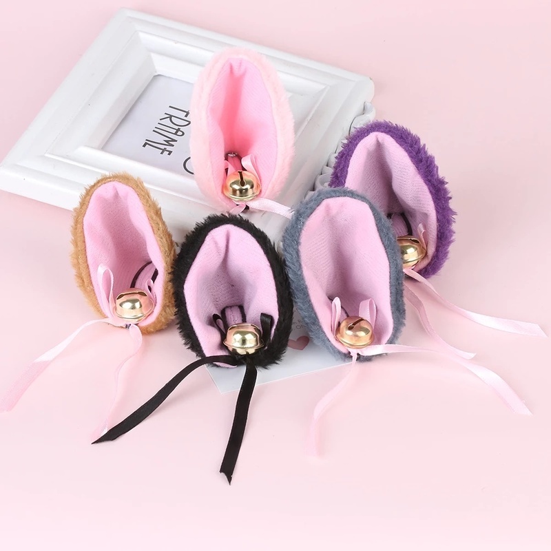 1 Cặp Kẹp Tóc Hình Tai Mèo Dễ Thương Phong Cách Lolita