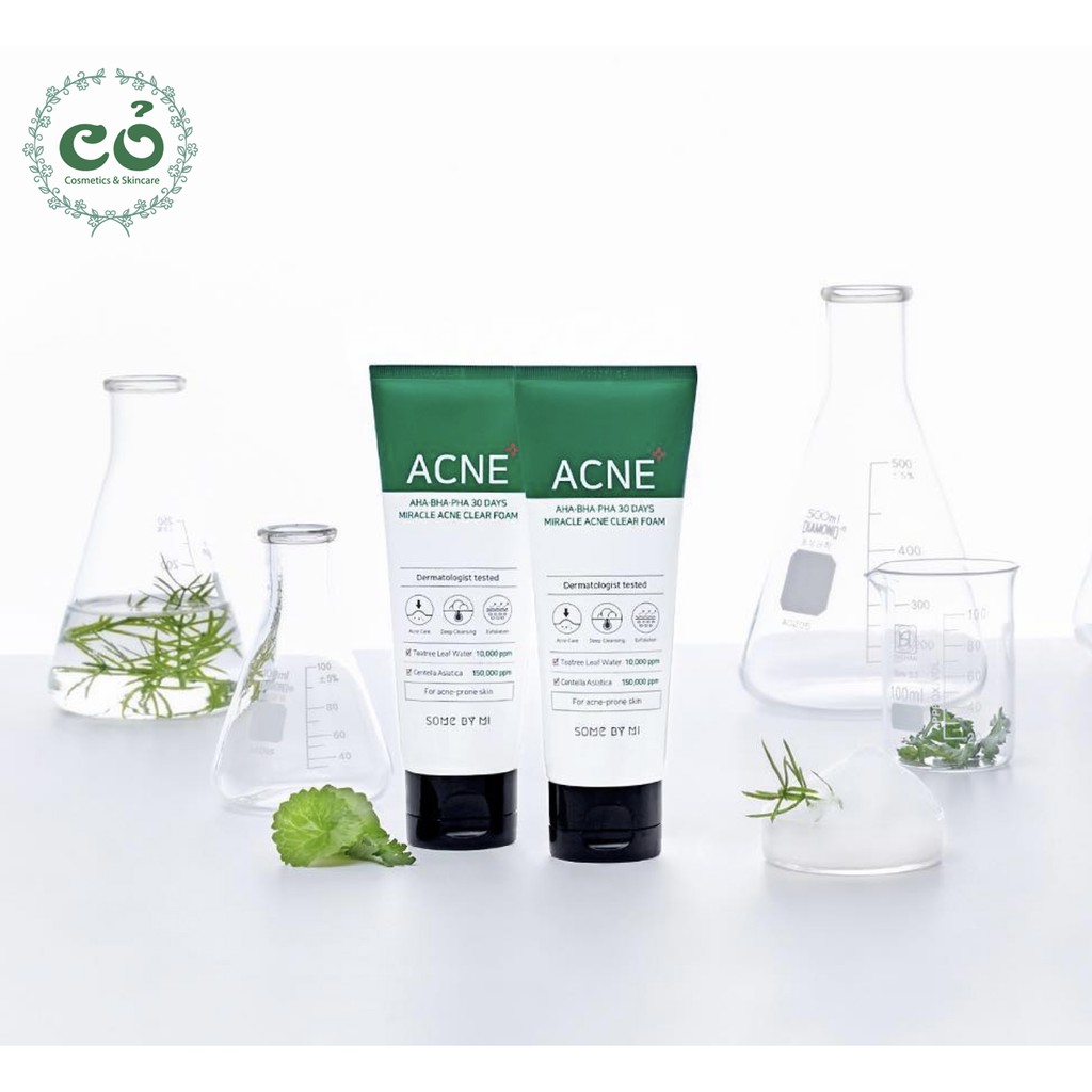 Sữa Rửa Mặt Some By Mi AHA-BHA-PHA 30 Days Miracel Acne Clear Foam | BigBuy360 - bigbuy360.vn