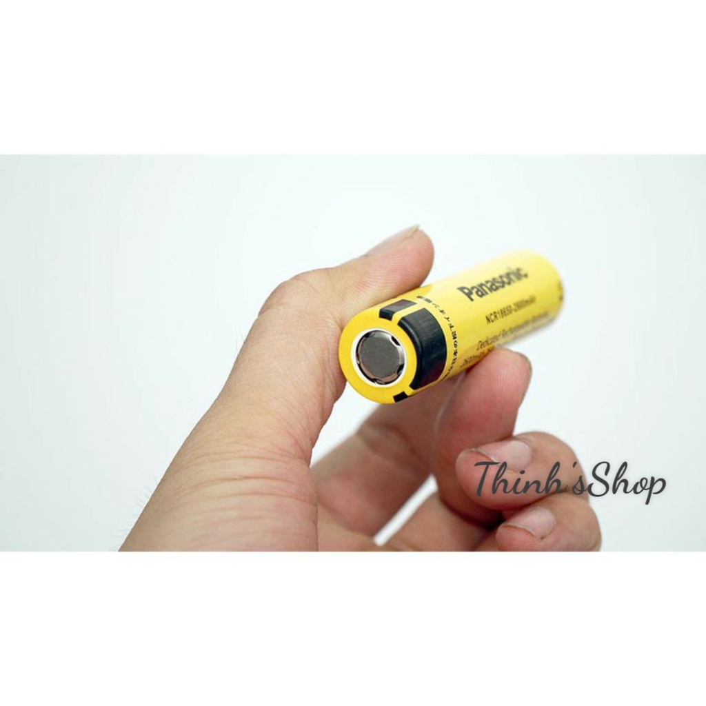 Pin sạc NCR 18650 đầu lồi Panasonic 4.2V - 2.600mAh - Dùng cho quạt sạc, đèn pin, Tông đơ, loa, sạc dự phòng...