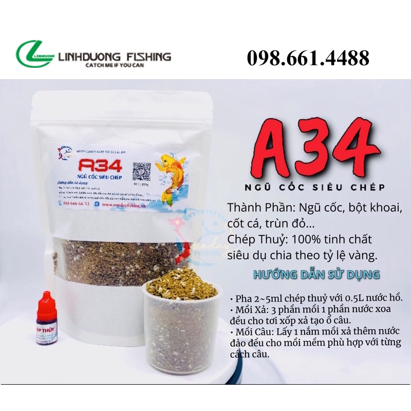 Mồi câu A34
