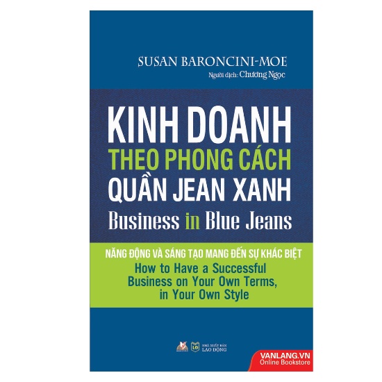 Sách - Kinh Doanh Theo Phong Cách Quần Jean Xanh