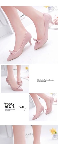 Giày búp bê đế nhọn 5cm