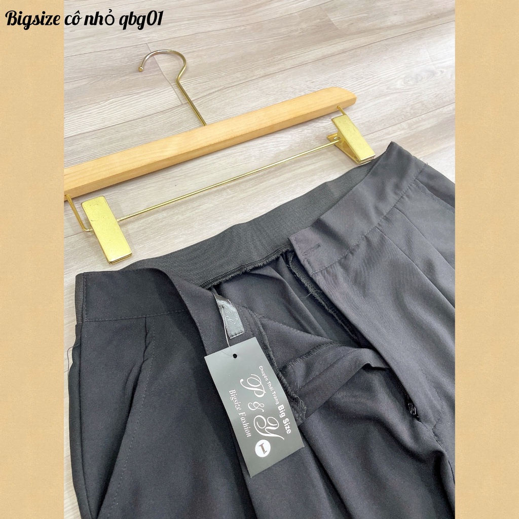 Quần Baggy Bigsize Phom Rộng Mặc Đi Làm,Đi Học,Đi Chơi Cực Thoải Mái MÃ QBG01