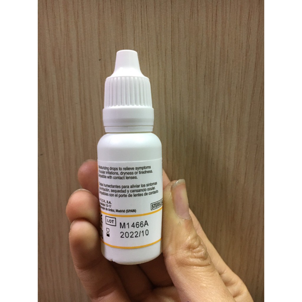 Dung dịch Avizor Lacrifresh moisture 0,10% lọ 15ml giúp mắt hết khô mỏi