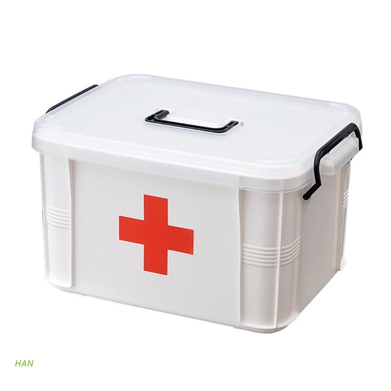 [Hàng mới về] Hộp đựng dụng cụ y tế bằng nhựa tiện dụng cho bệnh viện/ du lịch