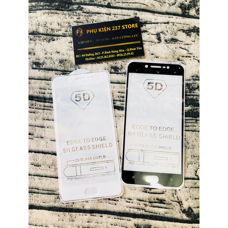 Kính Cường Lực 5D Full Màn Vivo V5