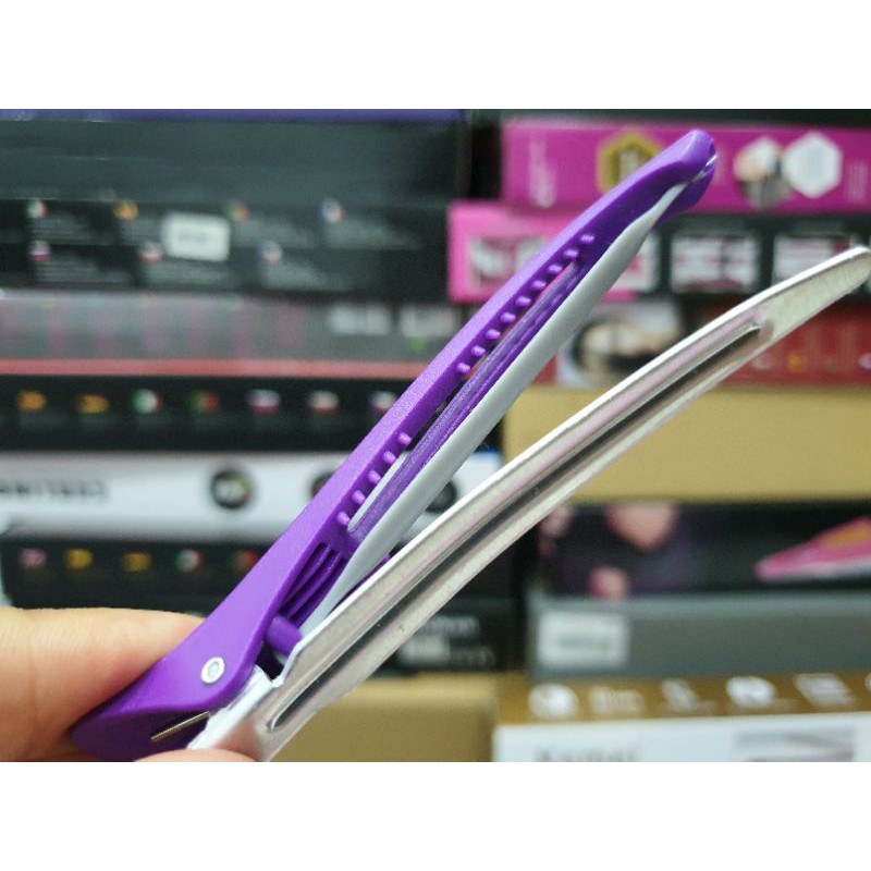 Kẹp Mỏ Vị Kanebo, Kẹp Vịt Nhật Bản Pro Master Có Su Chặn Chống Dập Tóc.