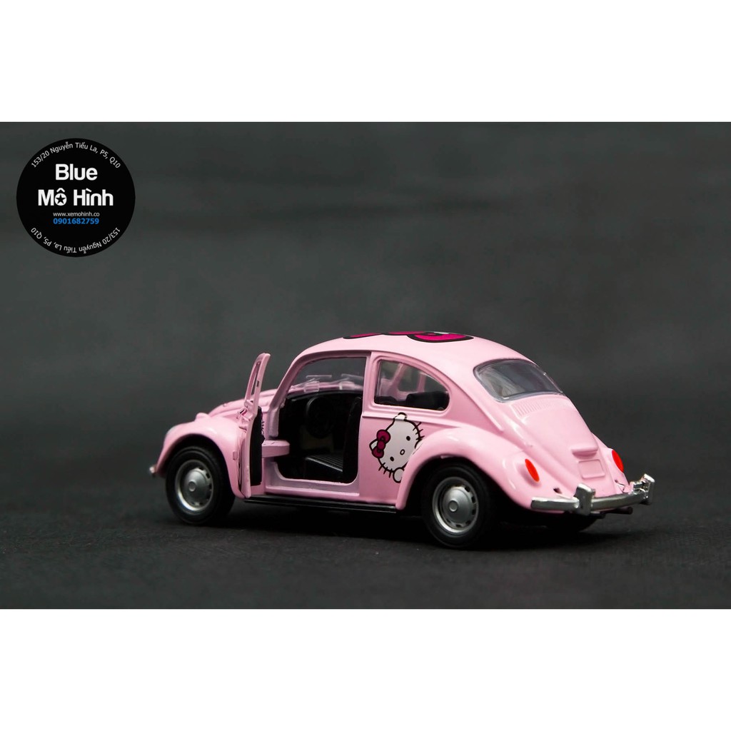 Xe mô hình Volkswagen Beetle Hello Kitty tỷ lệ 1:36