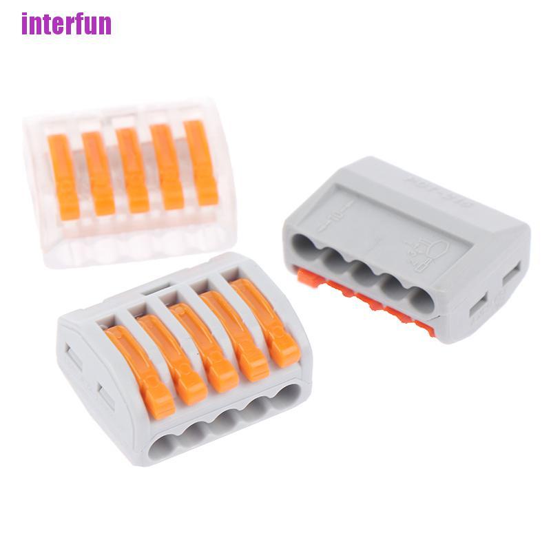 Set 5 Đầu Nối Dây Điện Nhanh Pct-215 222-415 | BigBuy360 - bigbuy360.vn