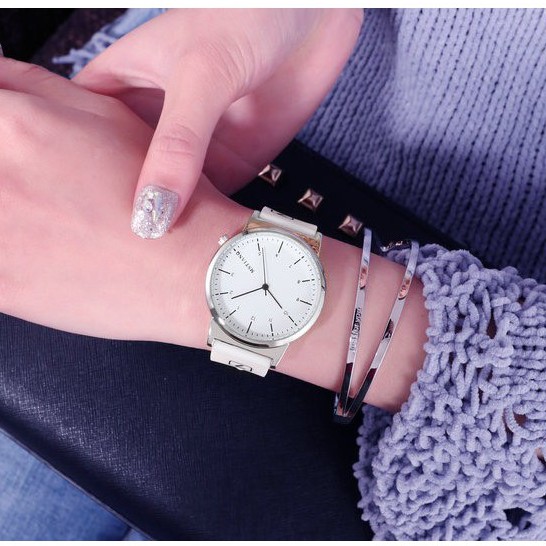 Đồng hồ thời trang nam nữ Mstianq MS0203 dây cao sư cực đẹp | BigBuy360 - bigbuy360.vn