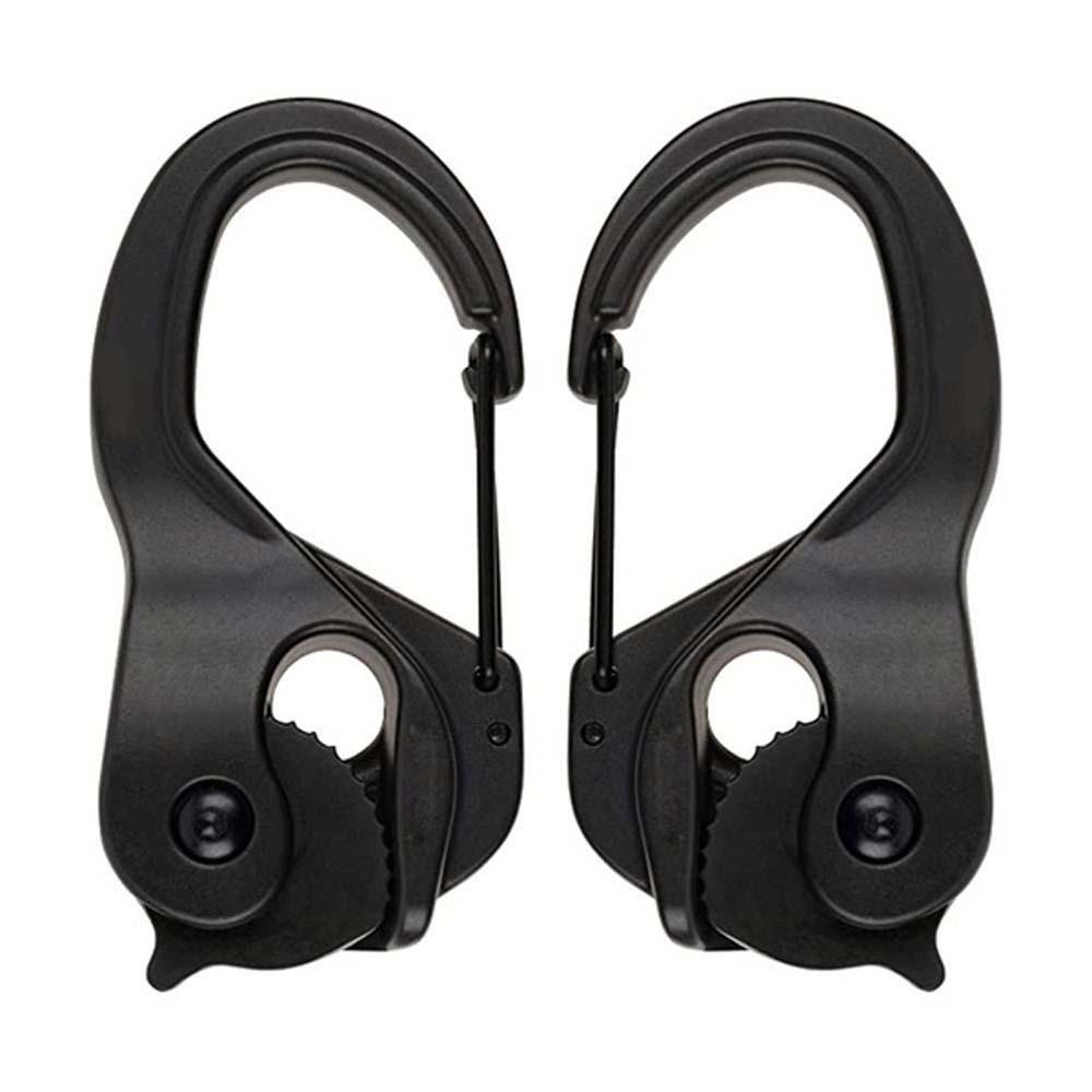 Danilo Khóa Dây Thừng Cố Định Tự Khóa Bằng Hợp Kim Nhôm Kèm Móc Kẹp Chống Gió Tiện Dụng