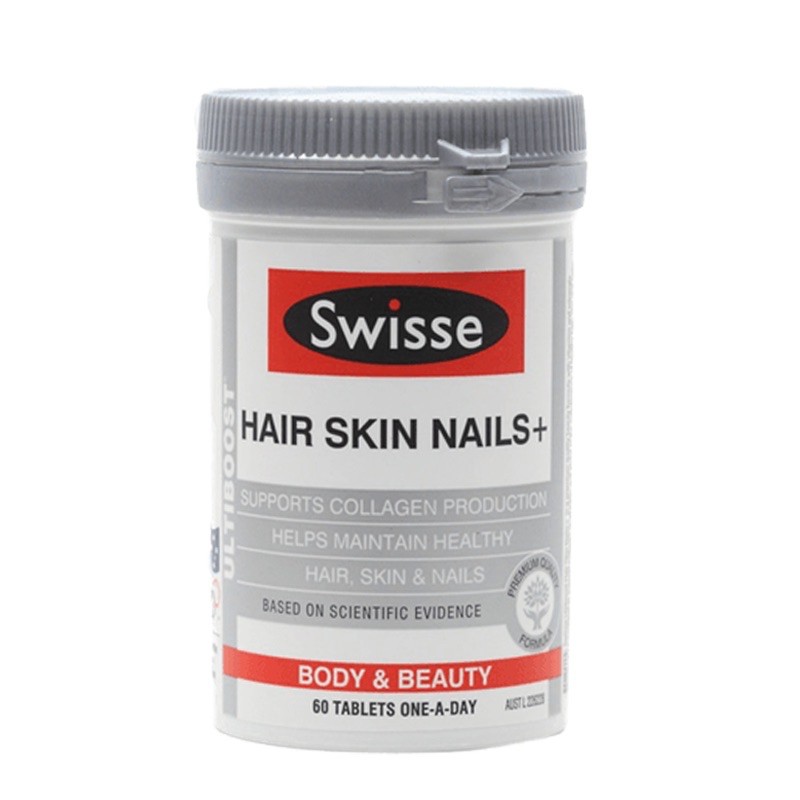 Viên uống Swisse hair skin nail