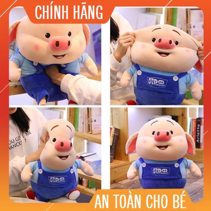 Thú Nhồi Bông Hình Chú Heo Xinh Xắn Đáng Yêu