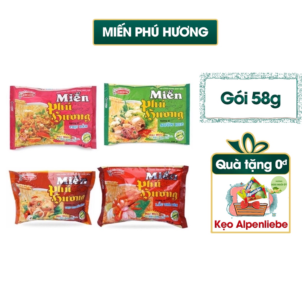 Miến Phú Hương gói 58g