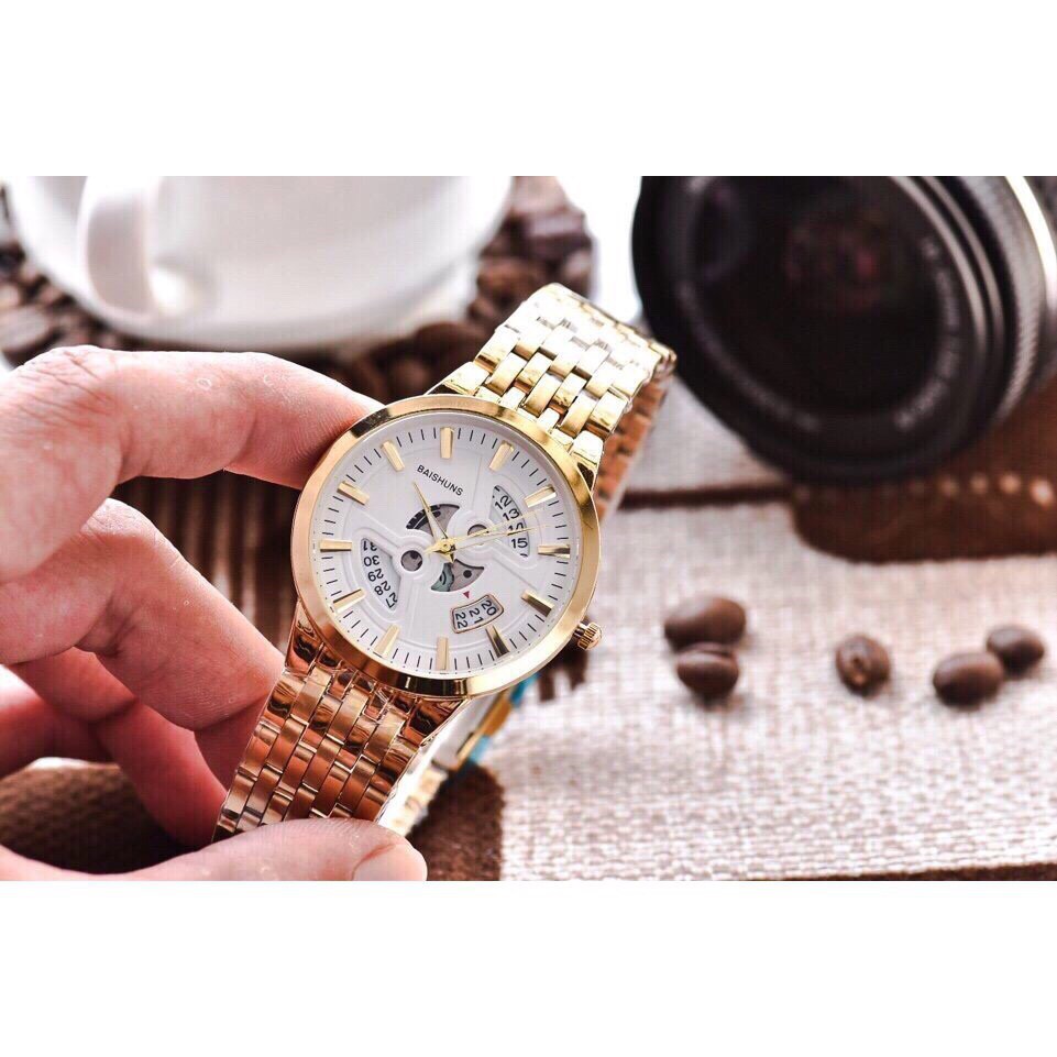 ĐỒNG HỒ ĐÔI NAM NỮ MẶT TRẮNG VÀ MẶT VÀNG CHO CÁC CẶP ĐÔI YÊU NHAU