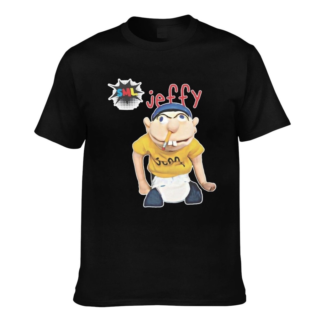 Áo thun Cotton nam Jeffy The Puppet