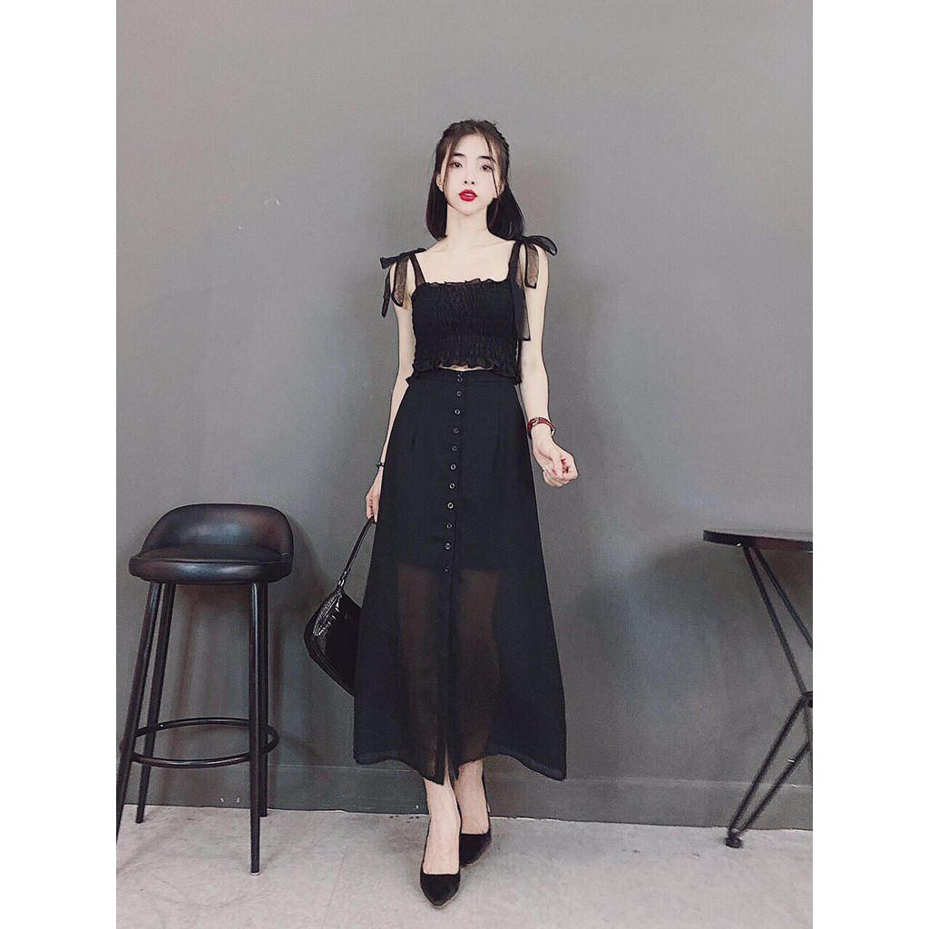 Đầm maxi đi biển đẹp - Shop Live