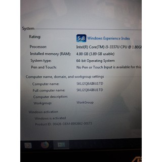 Laptop Asus K56C i3-3217U/4G/500G
