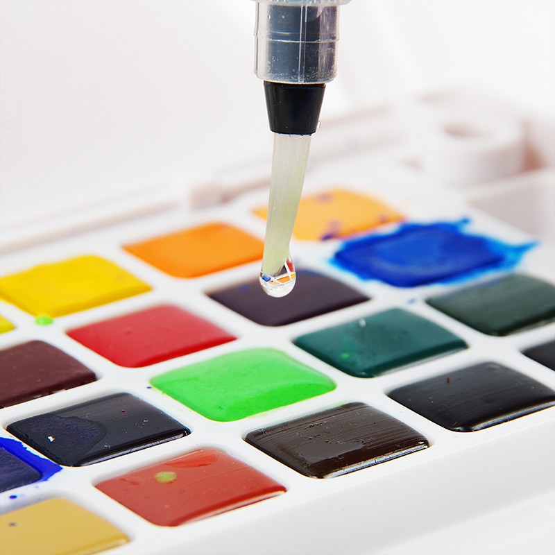Bộ Bút Cọ Nước WaterBrush Giorgione Set 3 Cây / Set 6 Cây