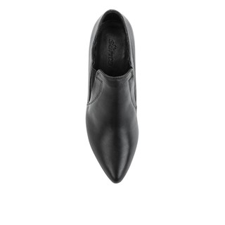 Giày boot da cổ thấp pha thun Senta Boot338