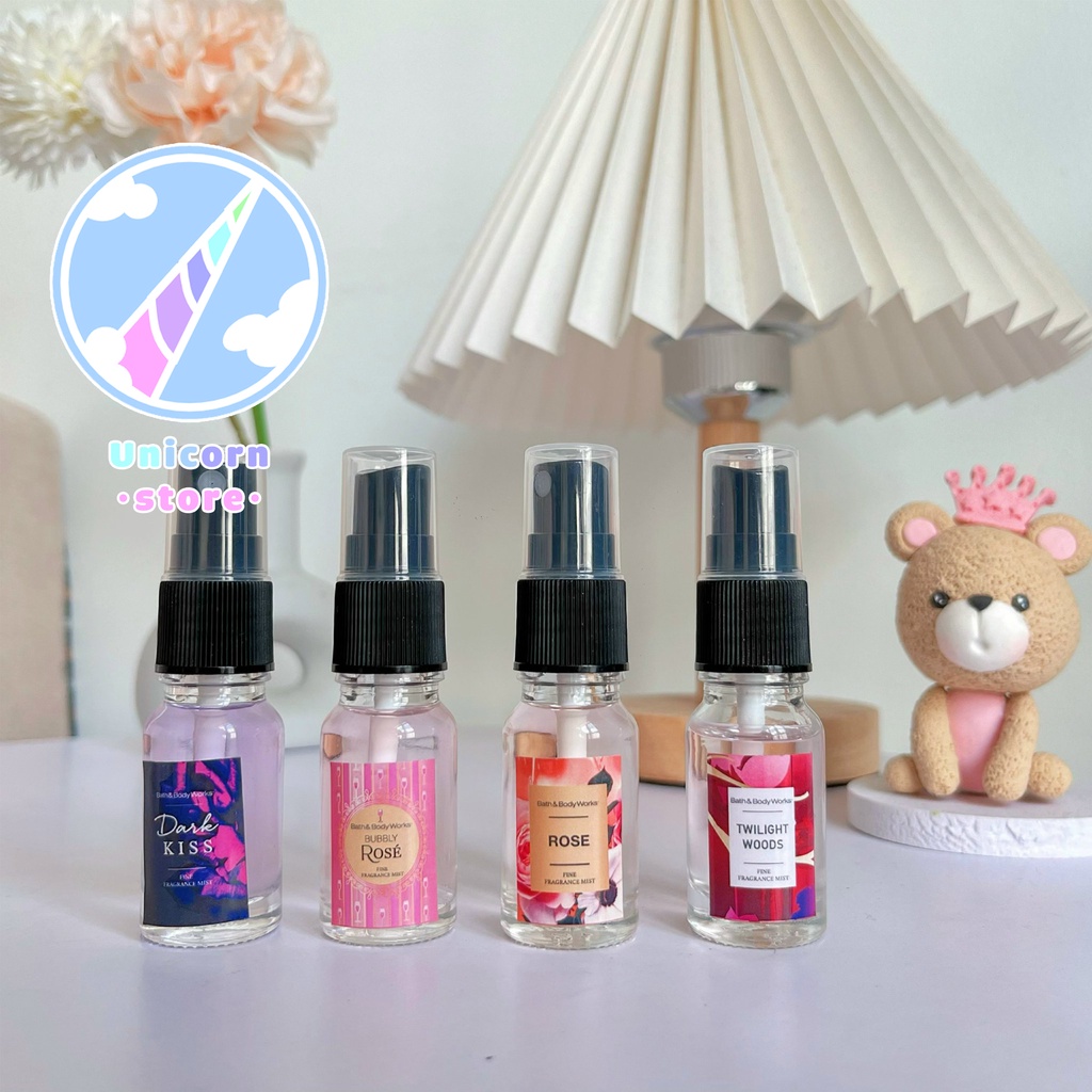 Xịt Thơm Cơ Thể Bath & Body Works Body Mist Travel Size 10ml