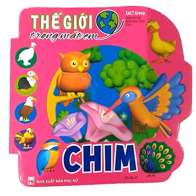 Sách: Thế Giới Trong Mắt Em - Chim - TSMN