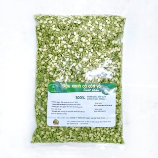 Đậu xanh cà còn vỏ 500g