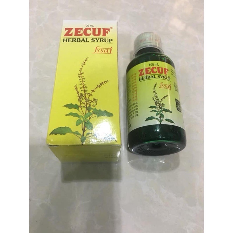 Siro Zecuf 100ml - Siro Ho Thảo Dược Zecuf  herbal -