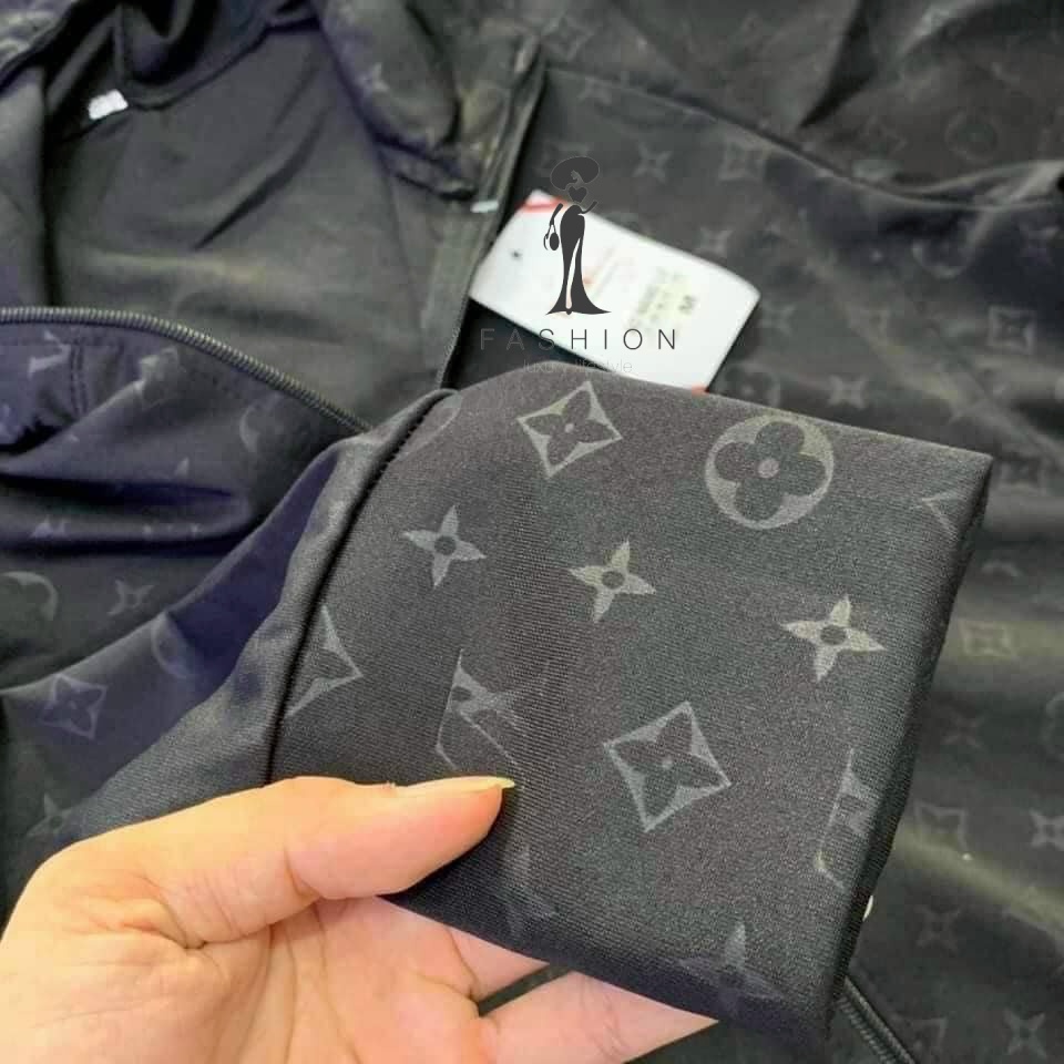 Áo nắng, Áo chống nắng nam nữ FASHION Luxury họa tiết LV, Thoáng mát chống tia UV(tặng kèm khẩu trang)