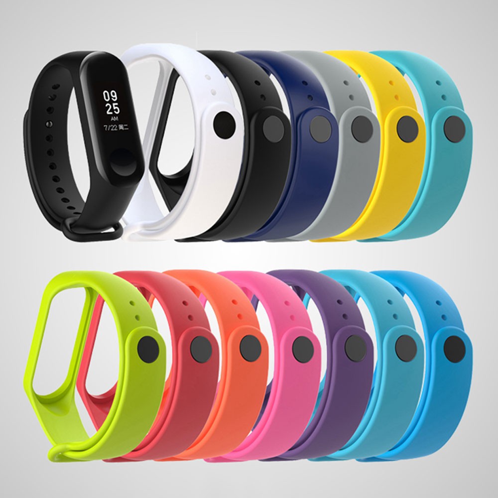 Dây cao su thay thế cho Vòng đeo tay Xiaomi Mi Band 5, không phù hợp Miband 3, Mi band 4