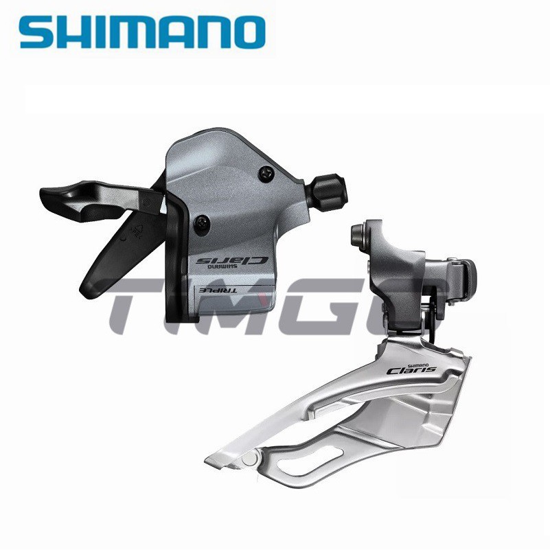 Shimano Claris 2403 Xe Đạp Đường Bộ 3 × 8 Tốc Độ Groupset FD-2403 Derailleur Phía Trước SL-2403 Sang