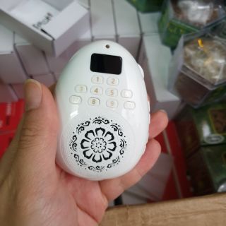 Đài giọt nước - máy niệm Phật giọt nước TDH có sẵn bài và có khe cắm thẻ nhớ