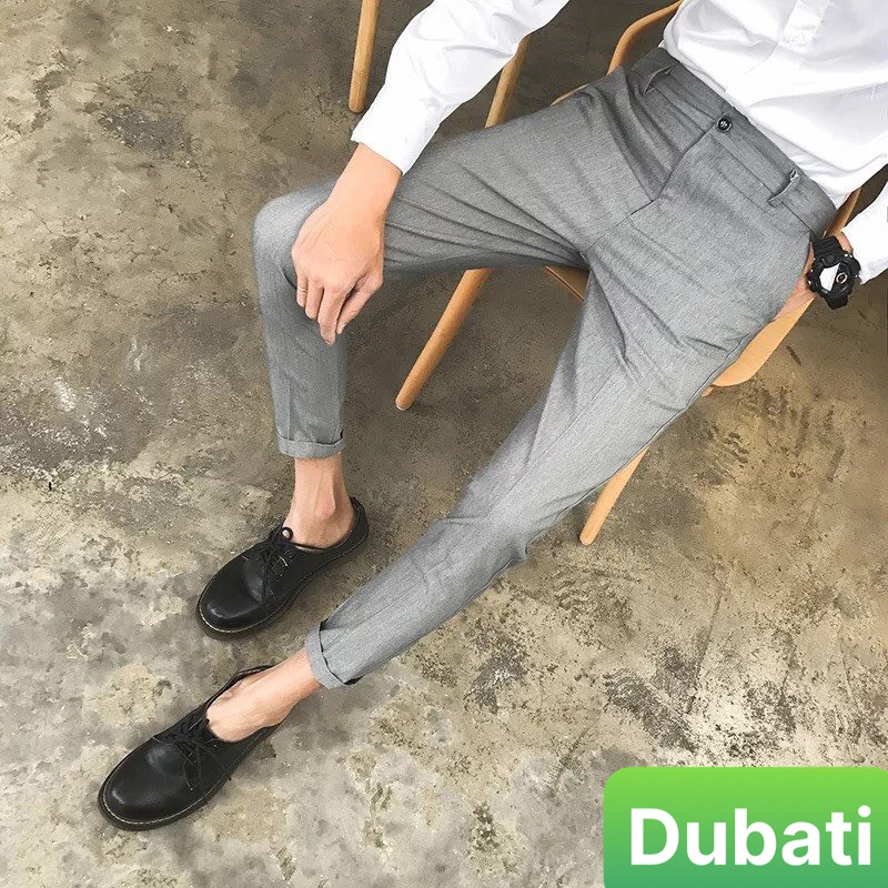 QUẦN NAM TÂY ÂU CHẤT VẢI CO GIÃN NHẸ MẶC ĐI CHƠI ĐI LÀM ĐỀU ĐƯỢC- DUBATI FASHION